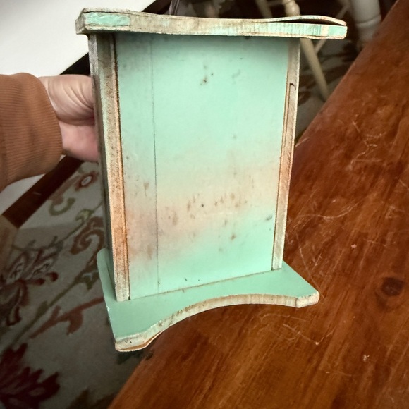 Vintage Wooden Sewing Caddy with Duck Design - Picture 11 of 13